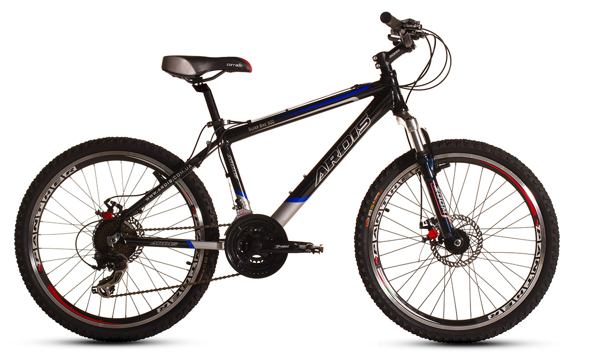 Велосипед ARDIS AL SILVER BIKE 500 II 26", размер S, Черно-синий